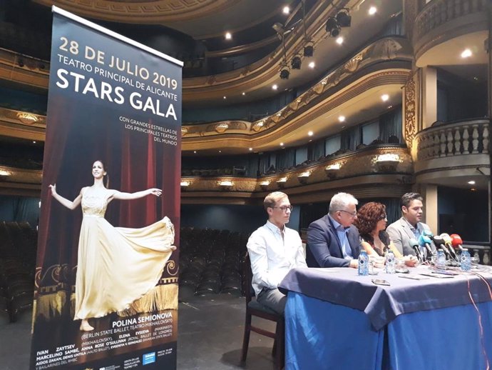 Presentación de la Stars Gala.