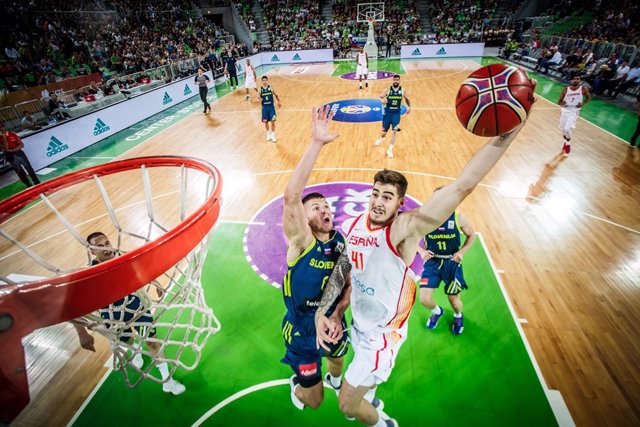 Eslovenia - España, selección baloncesto, Juancho Hernangómez