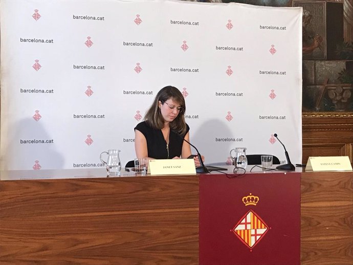 Janet Sanz, tinent alcalde d'Ecologia i Mobilidad de l'Ajuntament de Barcelona.