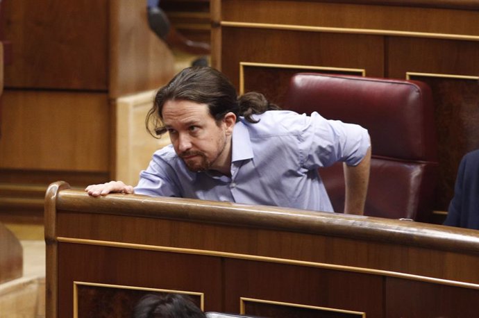 El secretari general de Podem, Pablo Iglesias