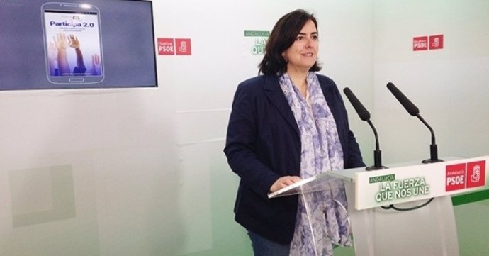 La portavoz del grupo municipal socialista de Aljaraque (Huelva), Yolanda Rubio.