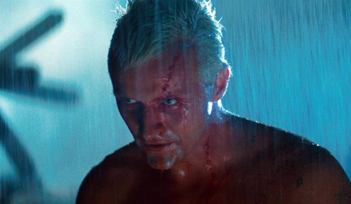    L'actor Rutger Hauer en una escena de 'Blade Runner' (1984)