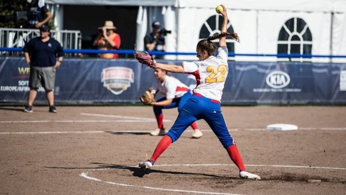 La selección española de sófbol