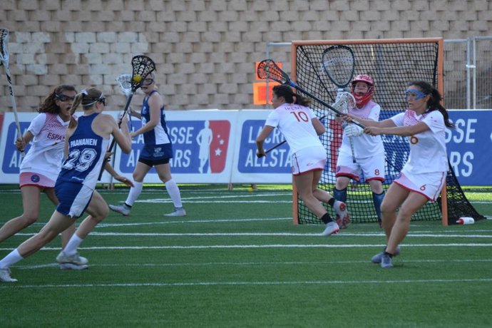 La selección femenina en el Europeo de Lacrosse