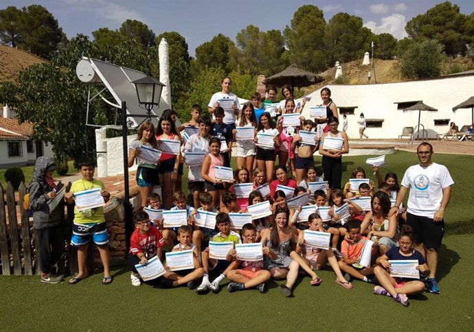 Campamento de niños con diabetes