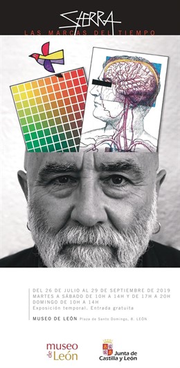 Cartel de la muestra sobre Sierra en León.