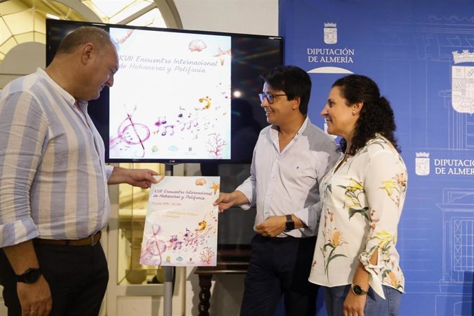 Acto de presentación del encuentro internacional de Habaneras