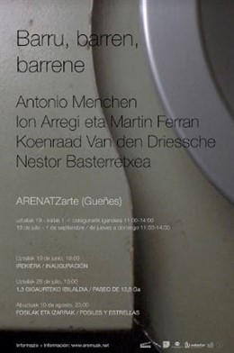 Cartel de la exposición 'Barru, barren, barrene'