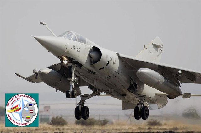 Mirage F-1 Del Ala 14 Con Sede En La Base Aérea De Los Llanos (Albacete), 