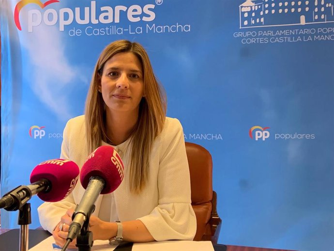 La secretaria regional del PP, Carolina Agudo