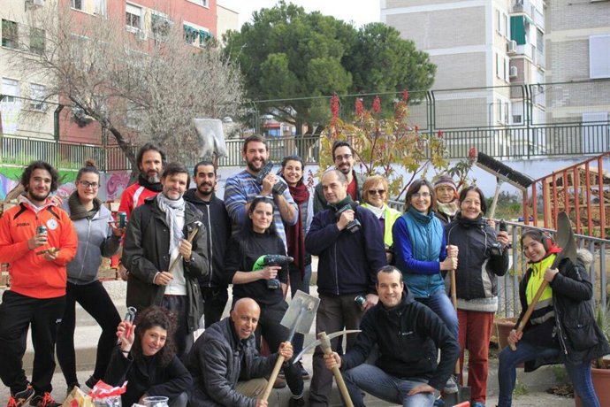 Colectivos de Moratalaz integran la Asociación Espacio Sociocultural La Salamandra.