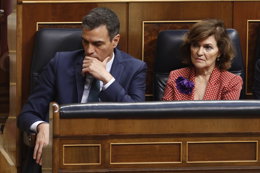 Segunda votación en el Congreso de los Diputados para la investidura del candidato socialista a la Presidencia del Gobierno Segunda votación en el Congreso de los Diputados para la investidura del candidato socialista a la Presidencia del Gobierno