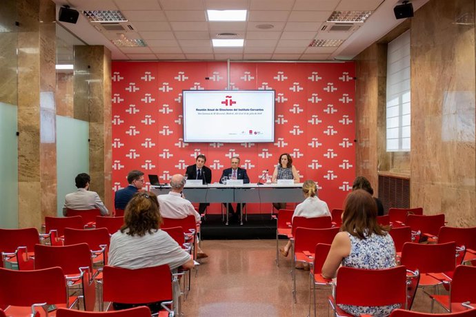 Rueda de prensa de balance de la reunión de directores del Instituto Cervantes