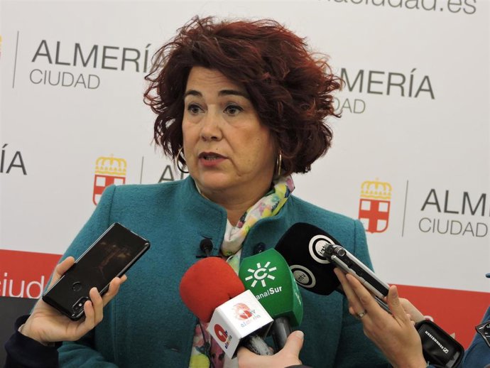 La concejal del PSOE de Almería Amparo Ramírez