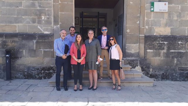 Visita a la sede de los juzgados de Úbeda