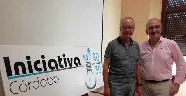 Federico Abad y Álvaro Vega, responsables de Iniciativa Córdoba 20-30