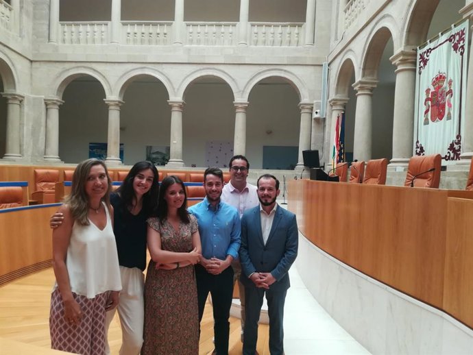 Reunión entre el Grupo Parlamentario de Cs y la Secretaría de Acción Institucional del partido