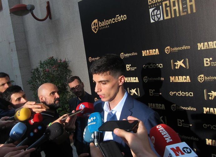 El jugador del Basket Zaragoza Carlos Alocén