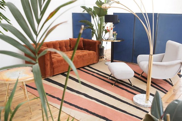 Alfombra hecha por Abe The Ape para 'Kilombo Rugs'