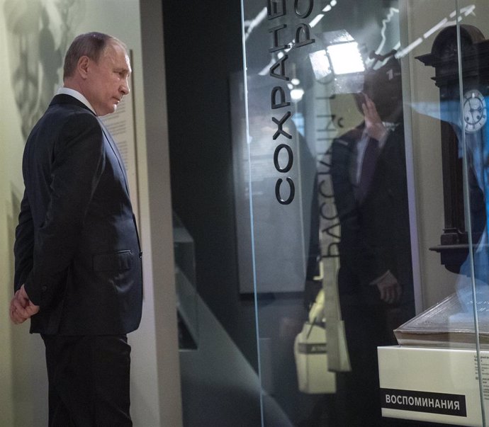 El presidente ruso, Vladimir Putin, en Moscú