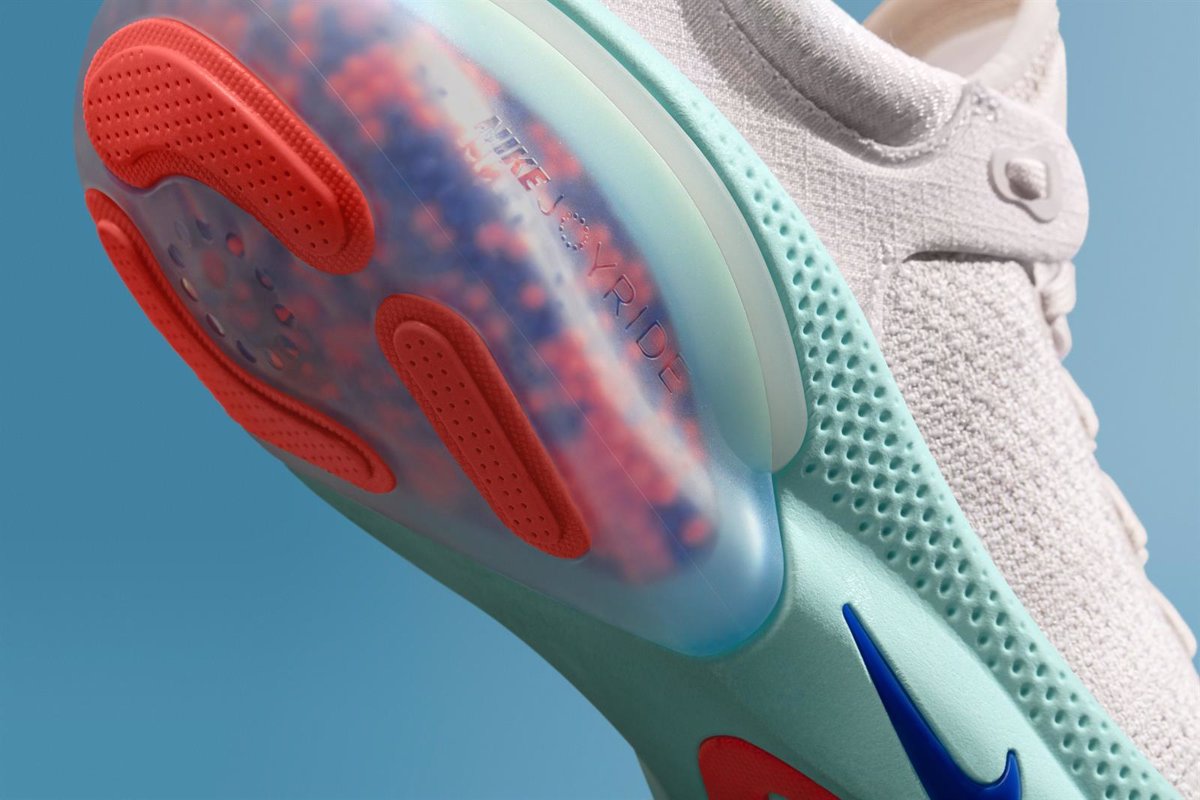 Nike lanza su nuevo sistema de amortiguación 'Joyride' con retorno  energético