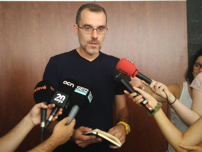 El concejal de Ciutat Vella de Barcelona, Jordi Rabassa