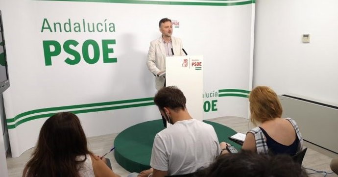 El coordinador de la Secretaría General del PSOE de Andalucía, José Fiscal.