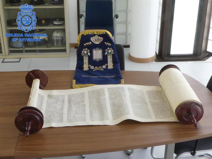 Libro sagrado recuperado en Ibiza