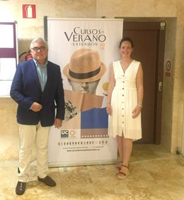 Gregorio Varela y Raquel Gómez en curso UC Laredo