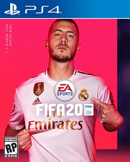 Eden Hazard, imagen de la portada del videojuego FIFA 20