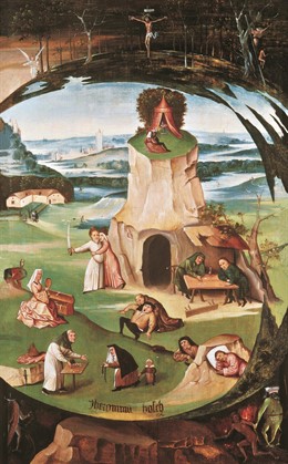 Hieronymus Bosch. The Seven Deadly Sins