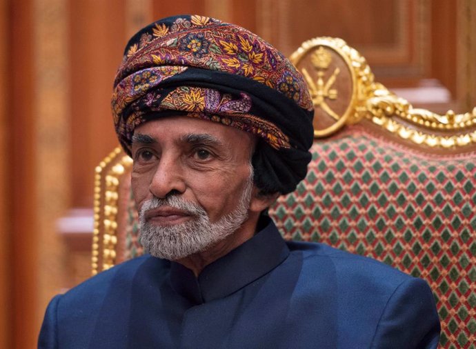 El sultán de Omán, Qabus bin Said