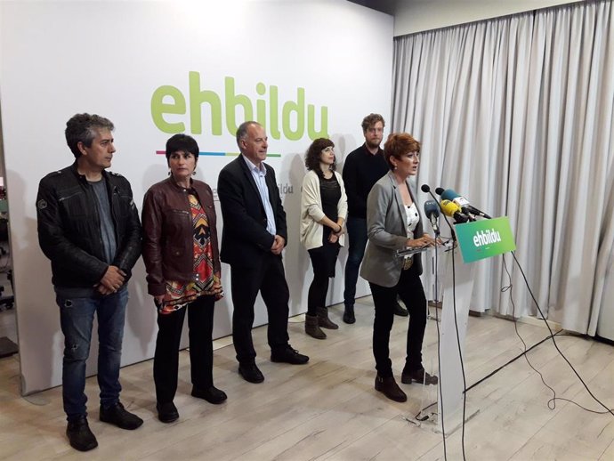 EH Bildu recuerda a PSN, Geroa Bai, Podemos e I-E que "no tienen mayoría" y que sus votos son "imprescindibles"