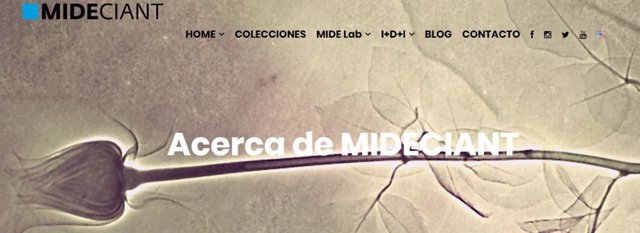 Nueva página web del Museo Internacional de Electrografía-Centro de Innovación en Arte y Nuevas Tecnologías (MIDECIANT).