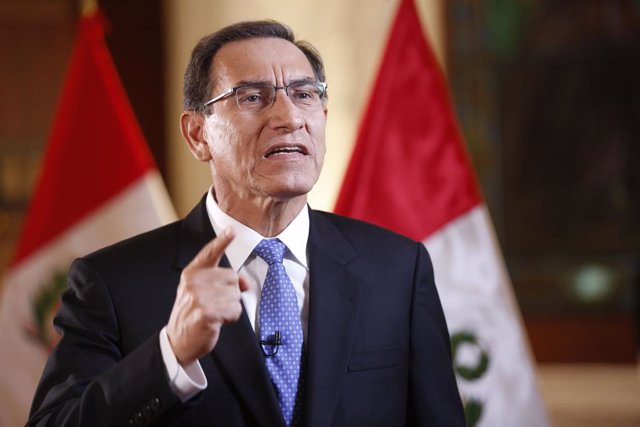 El presidente de  Perú Martín Vizcarra