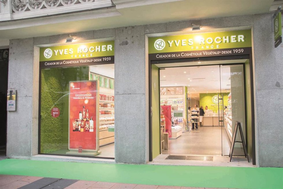 Una tienda de Yves Rocher en la zona de Goya, en Madrid.