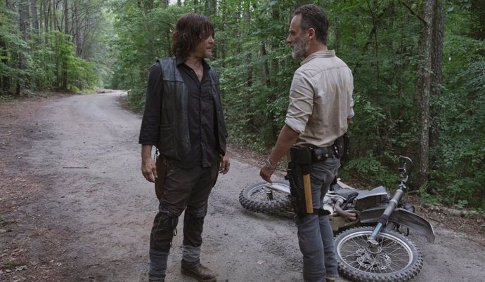 Rick y Daryl en The Walking Dead