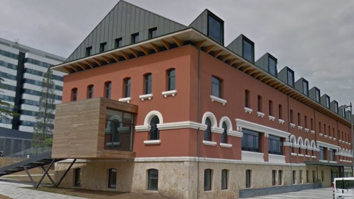 Edificio del Instituto de Investigación Sanitaria del Principado de Asturias, en los terrenos del HUCA, en Oviedo. 