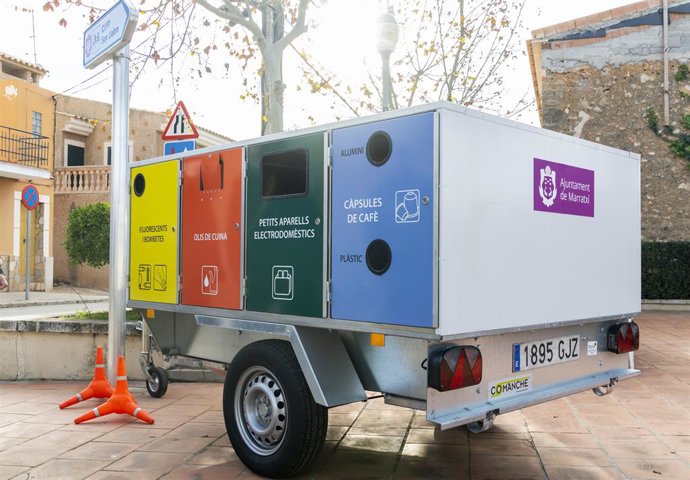 Imatge de la Deixalleria Mbil de Marratxí.  
