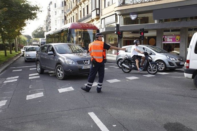 Udaltzain bat Donostian.