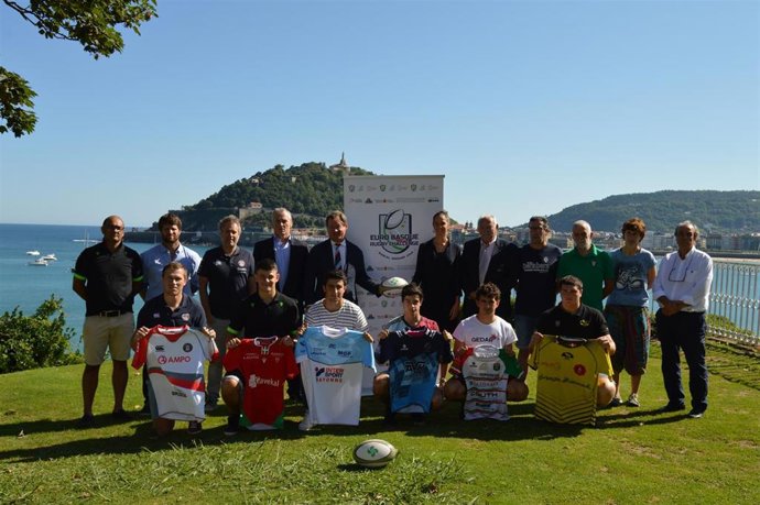Presentación de la nueva liga transfronteriza de rugby.