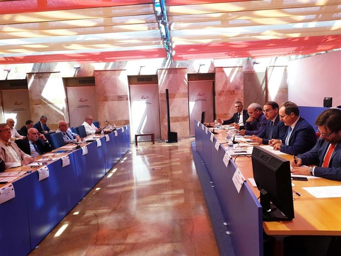 Junta directiva de la Confederación de Empresarios de Andalucía (CEA).