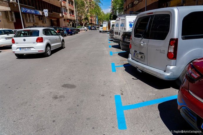 Zona azul apacamiento Cartagena