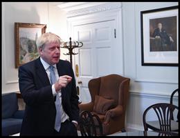 Boris Johnson lanzará la mayor campaña de propaganda desde la Segunda Guerra Mun