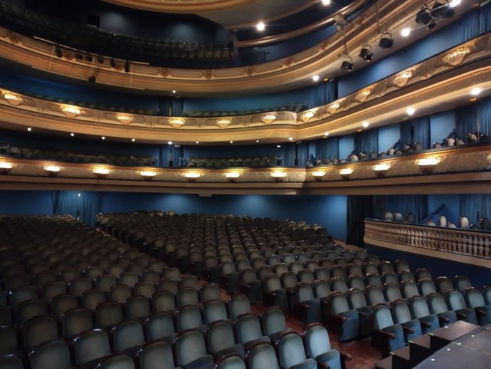 Patio de butacas del Teatro Principal de Alicante.