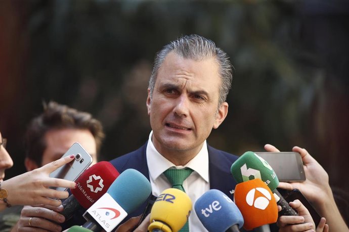 Imagen de archivo del secretario general de Vox, Javier Ortega Smith. 