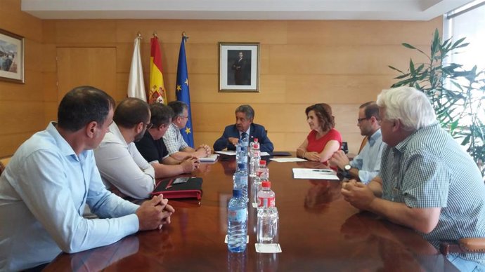Reunión del comité de empresa de GSSP con el Gobierno de Cantabria