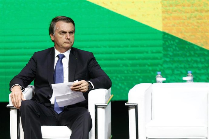 El presidente de Brasil, Jair Bolsonaro.