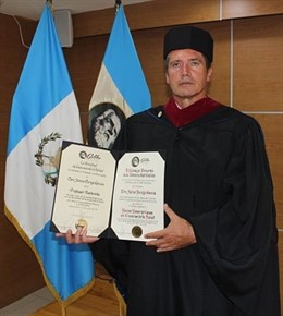 El investigador Jaime Parejo ha sido investido Doctor Honoris Causa por la prestigiosa Universidad Galileo