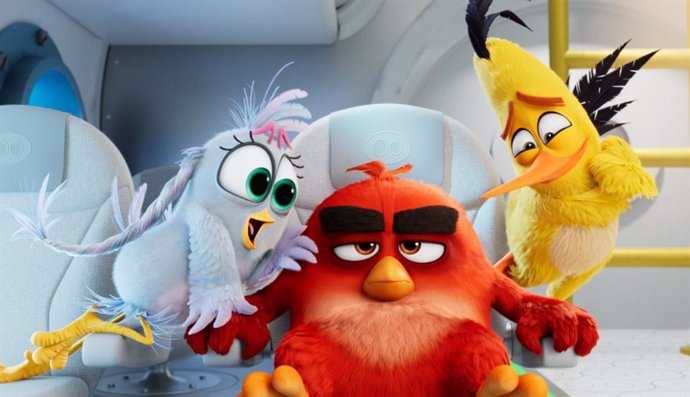 Imagen de Angry Birds 2, secuela de la cinta de animación basada en el exitoso videojuego